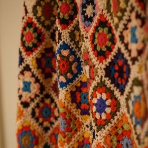 Vintage Neiman Marcus Crochet 70's skirt